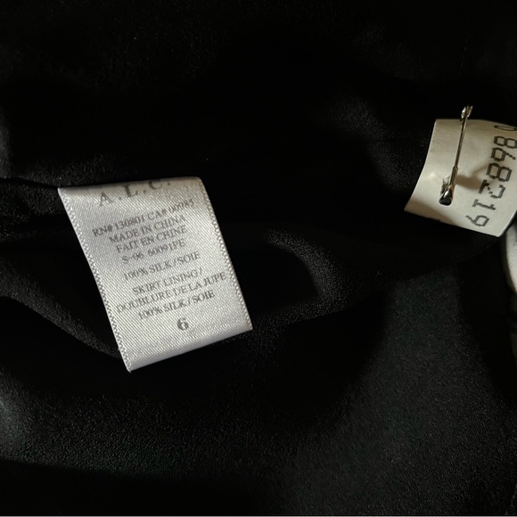 A.L.C. Louis Silk Abstract Mini Dress 6 - Picture 5 of 11